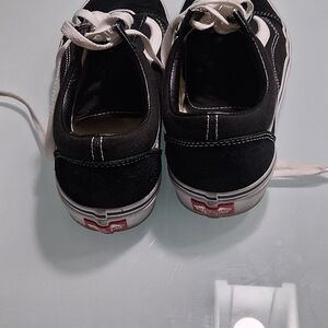 Vans Classic Black and White Shoes